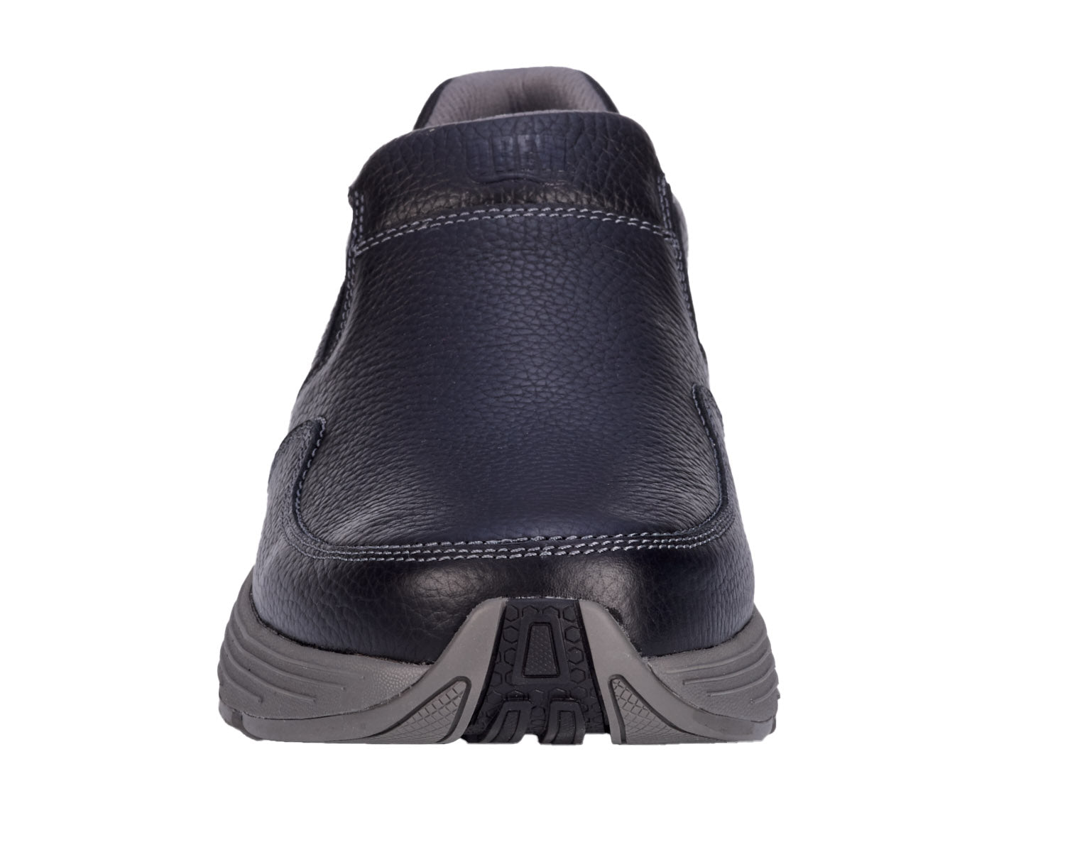 MATCH Black Pebbled Leather