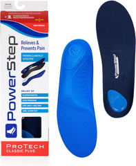 Powerstep Protech Classic Plus Orthotic Insoles